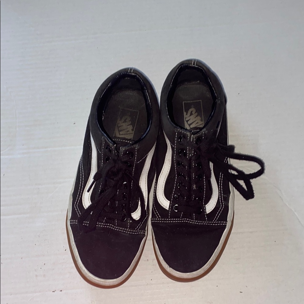 Vintage Vans Black and White Sneakers